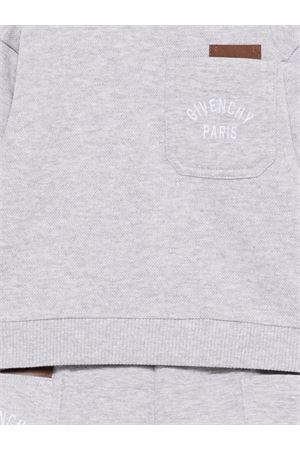 completo in cotone grigio GIVENCHY KIDS | H31187A01